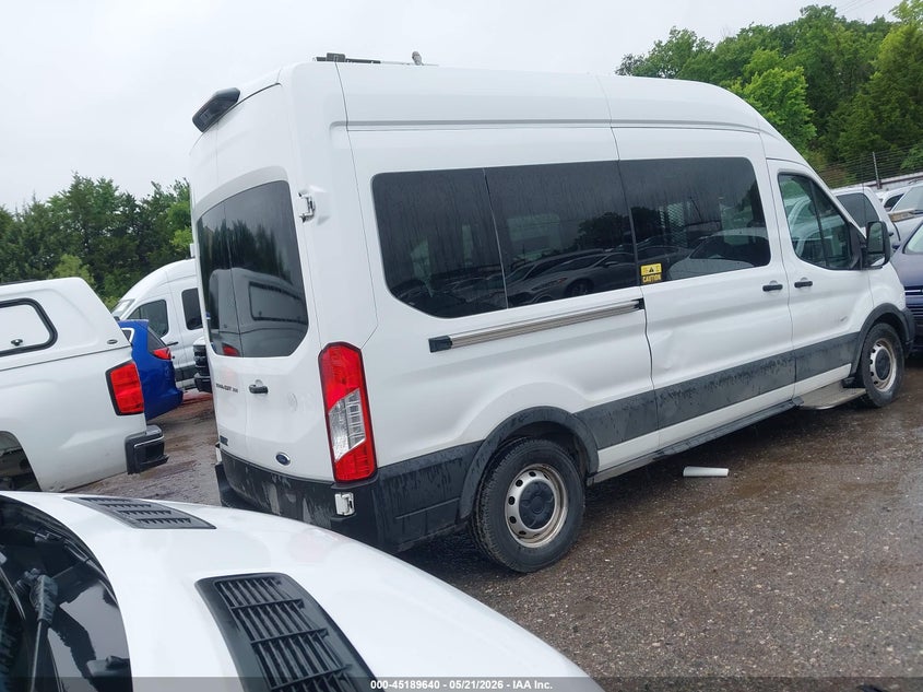 2021 Ford Transit VIN 1FBAX2X84MKB02620 IAAI salvage auction — NORMAL WEAR, Sf97 (Oklahoma), sold $14,500 on 2026-07-09 (photo 4)