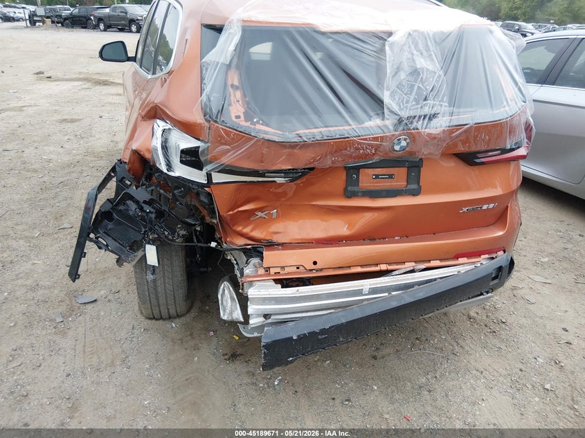 2023 BMW X1 VIN WBX73EF06P5X61478 IAAI salvage auction — LEFT REAR, Salvage (Massachusetts), sold $12,850 on 2026-07-17 (photo 6)