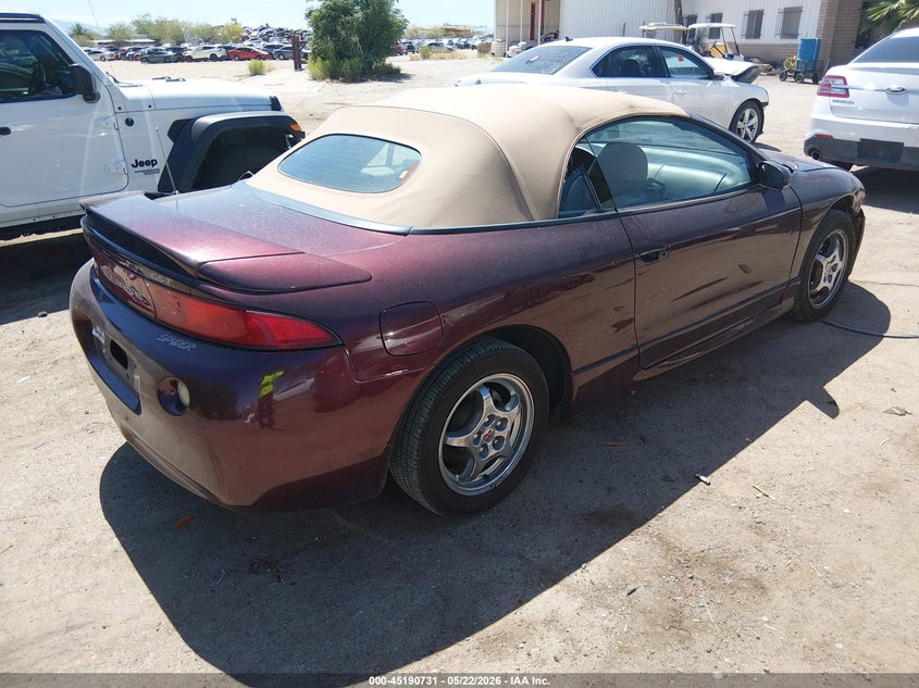1997 Mitsubishi ECLIPSE VIN 4A3AX55F7VE166064 IAAI salvage auction — FRONT END, Salvage (Arizona), sold $1,150 on 2026-07-09 (photo 4)