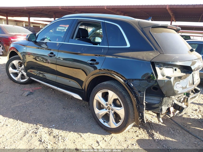 2022 Audi Q5 VIN WA1EAAFY0N2104791 IAAI salvage auction — REAR END, Salvage Title, sold $13,100 on 2026-07-12 (photo 3)