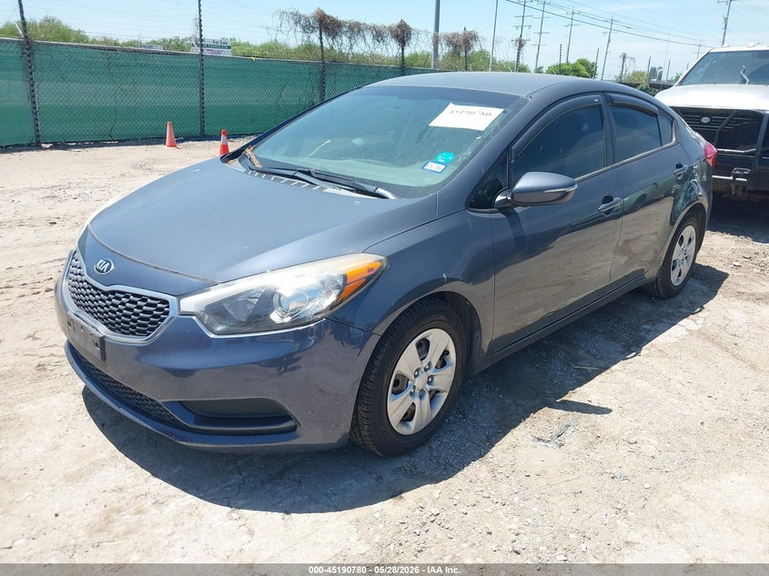 2016 Kia Forte VIN KNAFX4A65G5553916 IAAI salvage auction — NORMAL WEAR, Salvage Title, sold $1,200 on 2026-07-20 (photo 2)