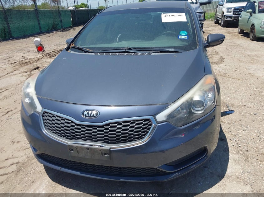 2016 Kia Forte VIN KNAFX4A65G5553916 IAAI salvage auction — NORMAL WEAR, Salvage Title, sold $1,200 on 2026-07-20 (photo 6)