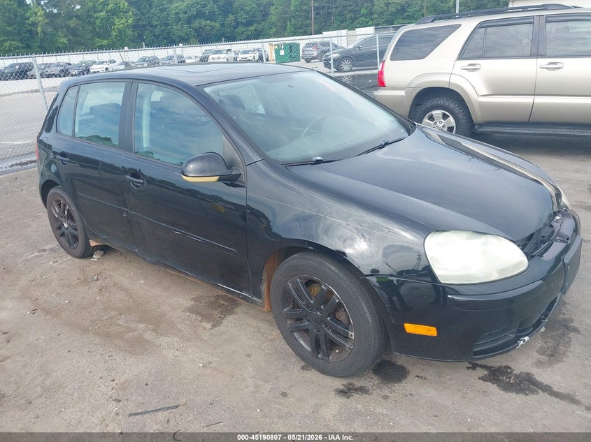 2009 Volkswagen Rabbit VIN WVWDA71K49W093512 IAAI salvage auction — FRONT END, Repossession Paperwork (Georgia), sold $300 on 2026-07-22 (photo 1)