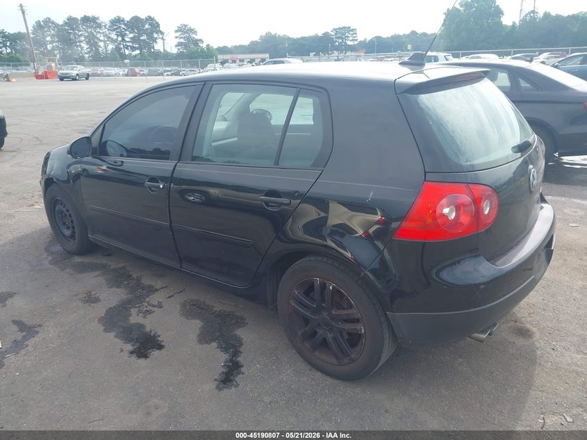 2009 Volkswagen Rabbit VIN WVWDA71K49W093512 IAAI salvage auction — FRONT END, Repossession Paperwork (Georgia), sold $300 on 2026-07-22 (photo 3)