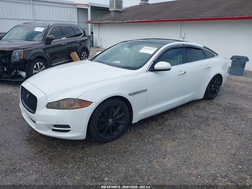 2013 Jaguar Xj VIN SAJWJ1CD8D8V47635 IAAI salvage auction — STRIPPED, Clear (Florida), sold $525 on 2026-07-15 (photo 2)