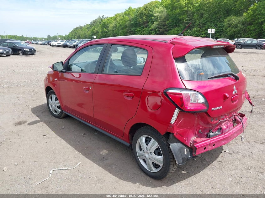 2021 Mitsubishi Mirage VIN ML32AUHJ0MH008118 IAAI salvage auction — ALL OVER, Salvage Title, sold $1,150 on 2026-07-17 (photo 3)