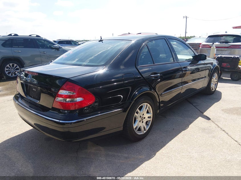 2005 Mercedes-benz E-class VIN WDBUF65J75A729407 IAAI salvage auction — NORMAL WEAR, Original (Texas), sold $575 on 2026-08-10 (photo 4)