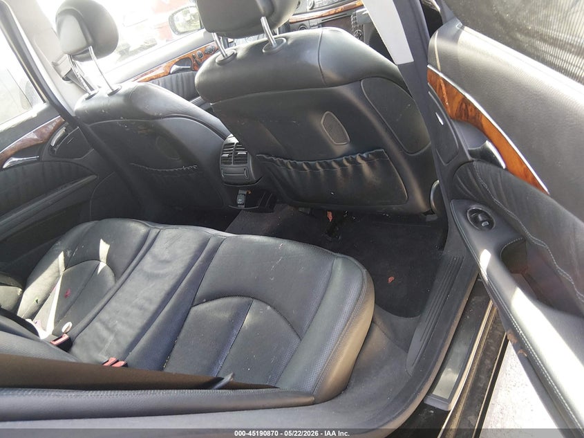2005 Mercedes-benz E-class VIN WDBUF65J75A729407 IAAI salvage auction — NORMAL WEAR, Original (Texas), sold $575 on 2026-08-10 (photo 8)