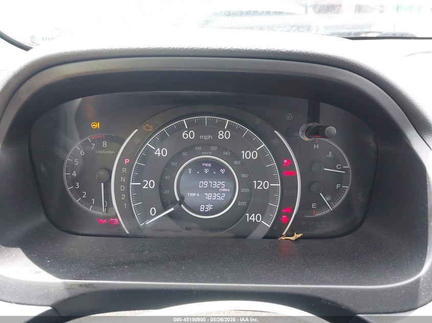 2014 Honda Cr-v VIN 2HKRM4H50EH707838 IAAI salvage auction — WATER/FLOOD, Mv-907A (New York), sold $2,150 on 2026-07-26 (photo 7)