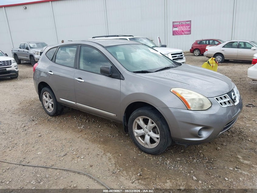 2011 Nissan Rogue VIN JN8AS5MV7BW302844 IAAI salvage auction — NORMAL WEAR, Repossession Paperwork (Georgia), sold $825 on 2026-07-09 (photo 1)