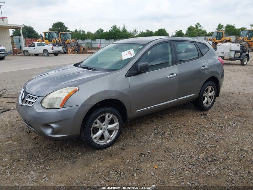 2011 Nissan Rogue VIN JN8AS5MV7BW302844 IAAI salvage auction — NORMAL WEAR, Repossession Paperwork (Georgia), sold $825 on 2026-07-09 (photo 2)