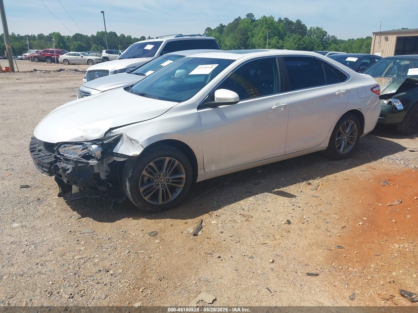 2017 Toyota Camry VIN 4T1BF1FK3HU432393 IAAI salvage auction — FRONT END, Salvage Title, sold $3,950 on 2026-07-31 (photo 2)