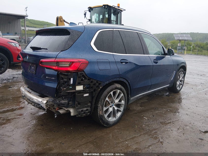 2020 BMW X5 VIN 5UXCR4C08L9C00552 IAAI salvage auction — REAR END, Salvage (South Carolina), sold $16,800 on 2026-07-09 (photo 4)