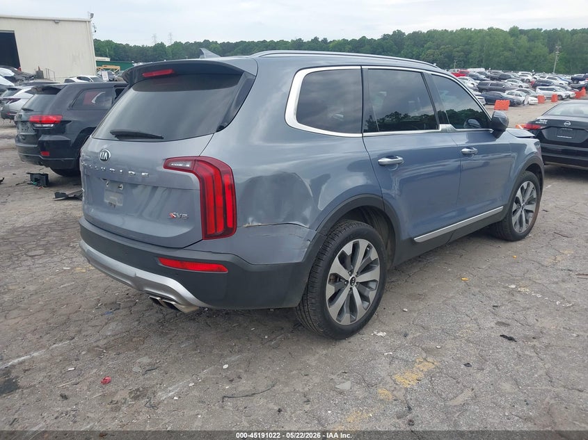 2020 Kia Telluride VIN 5XYP6DHC7LG056017 IAAI salvage auction — FRONT END, Salvage (Georgia), sold $4,700 on 2026-07-29 (photo 4)