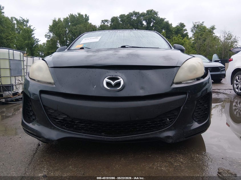 2013 Mazda 3 VIN JM1BL1TF4D1788545 IAAI salvage auction — FRONT END, Rebuildable (Florida), sold $500 on 2026-07-08 (photo 6)