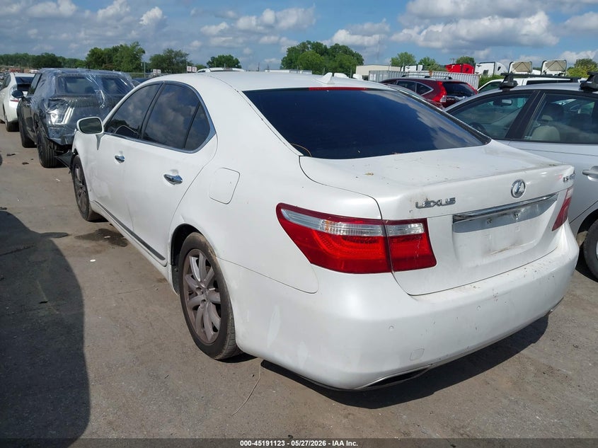 2007 Lexus Ls 460 VIN JTHBL46F675012782 IAAI salvage auction — FRONT END, Salvage (North Carolina), sold $750 on 2026-07-09 (photo 3)