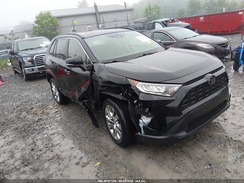 2019 Toyota Rav 4 VIN JTMA1RFV2KD505445 IAAI salvage auction — RIGHT FRONT, Salvage (West Virginia), sold $11,450 on 2026-07-15 (photo 1)