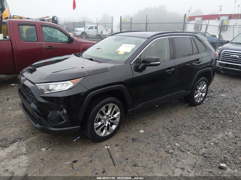 2019 Toyota Rav 4 VIN JTMA1RFV2KD505445 IAAI salvage auction — RIGHT FRONT, Salvage (West Virginia), sold $11,450 on 2026-07-15 (photo 2)