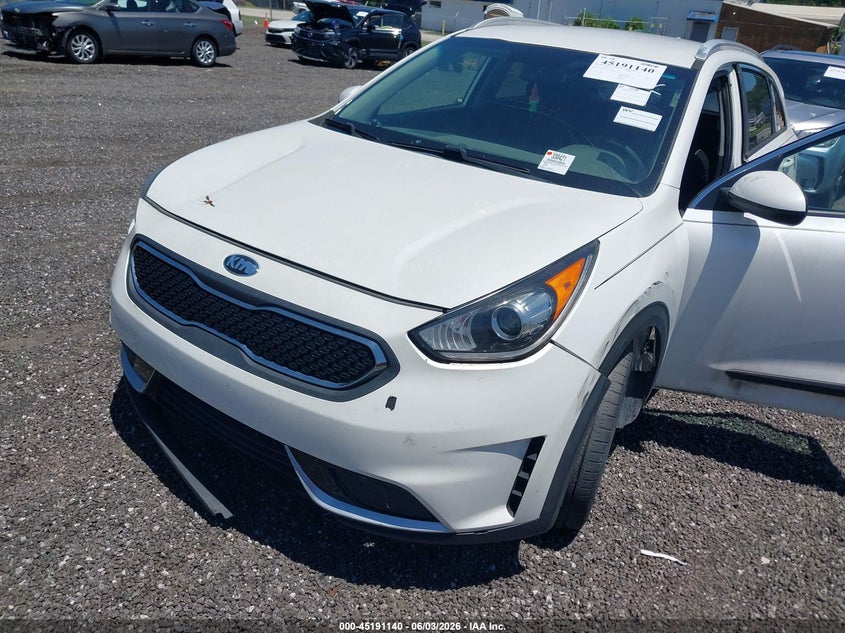 2019 Kia Niro VIN KNDCB3LC5K5243775 IAAI salvage auction — FRONT END, Salvage Title, sold $1,500 on 2026-07-28 (photo 6)