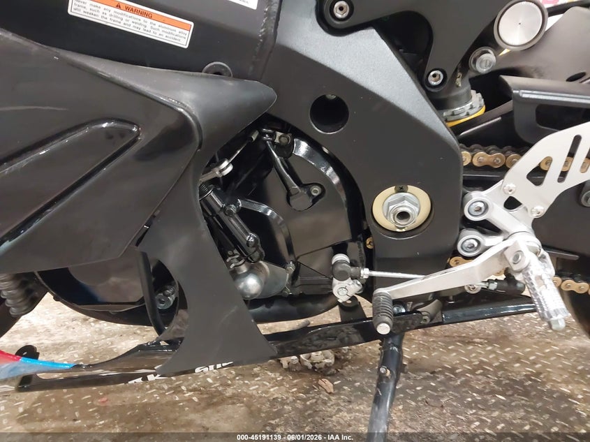 2006 Suzuki Gsx VIN JS1GT76A362113012 IAAI salvage auction — FRONT END, Salvage (North Carolina), sold $2,350 on 2026-07-07 (photo 9)