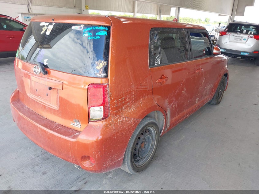2012 Scion Xb VIN JTLZE4FEXCJ003851 IAAI salvage auction — WATER/FLOOD, Rebuildable (Florida), sold $325 on 2026-07-08 (photo 4)