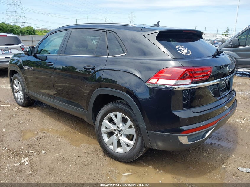2020 Volkswagen Atlas cross sport VIN 1V2GC2CAXLC202285 IAAI salvage auction — SIDE, Salvage (Ohio), sold $7,700 on 2026-07-09 (photo 3)