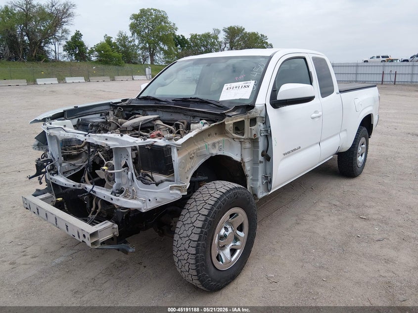 2016 Toyota Tacoma VIN 5TFRX5GN0GX069709 IAAI salvage auction — FRONT END, Certificate Of Title (Nebraska), sold $6,300 on 2026-07-30 (photo 2)