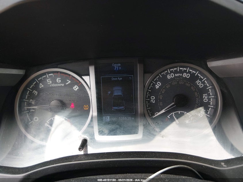 2016 Toyota Tacoma VIN 5TFRX5GN0GX069709 IAAI salvage auction — FRONT END, Certificate Of Title (Nebraska), sold $6,300 on 2026-07-30 (photo 7)