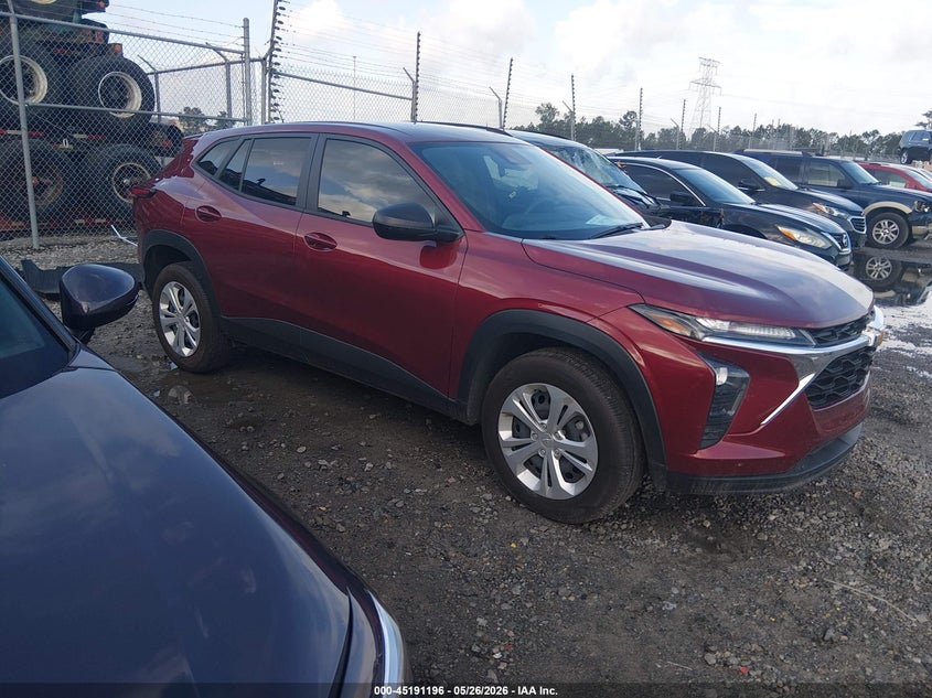 2024 Chevrolet Trax VIN KL77LFE22RC244809 IAAI salvage auction — REAR END, Salvage (Georgia), sold $5,900 on 2026-07-10 (photo 1)