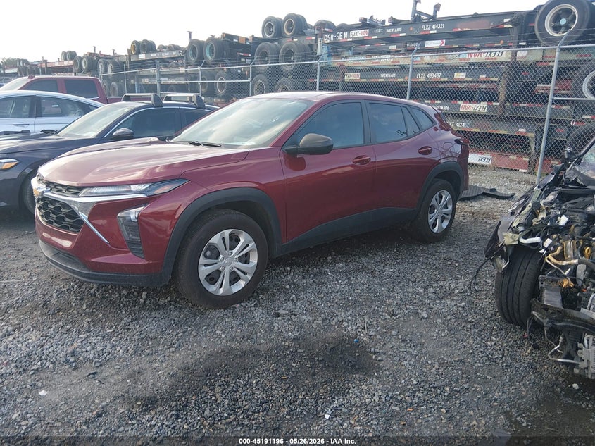 2024 Chevrolet Trax VIN KL77LFE22RC244809 IAAI salvage auction — REAR END, Salvage (Georgia), sold $5,900 on 2026-07-10 (photo 2)