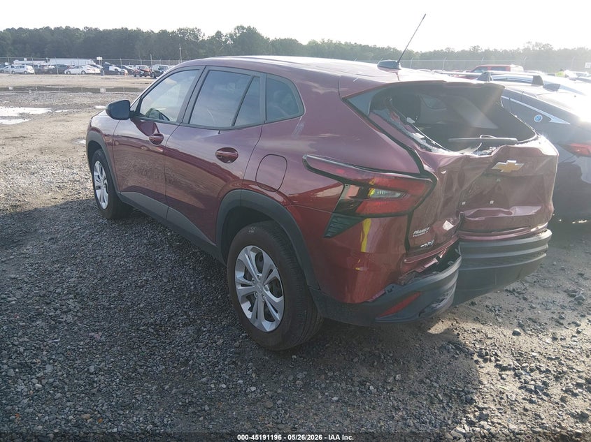 2024 Chevrolet Trax VIN KL77LFE22RC244809 IAAI salvage auction — REAR END, Salvage (Georgia), sold $5,900 on 2026-07-10 (photo 3)