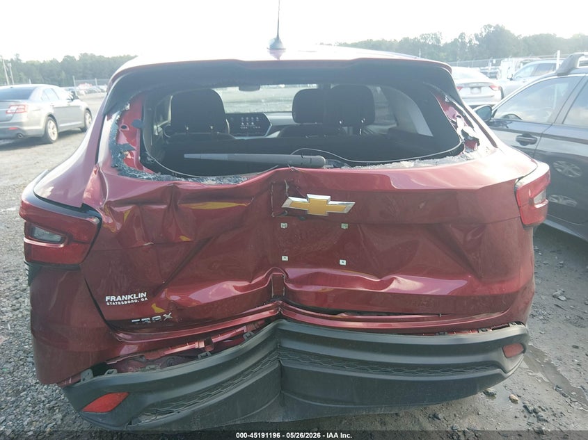 2024 Chevrolet Trax VIN KL77LFE22RC244809 IAAI salvage auction — REAR END, Salvage (Georgia), sold $5,900 on 2026-07-10 (photo 6)