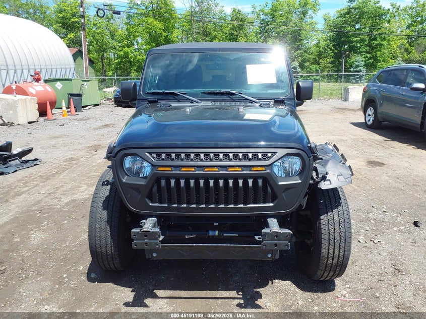 2018 Jeep Wrangler / VIN 1C4HJXEGXJW329754 IAAI salvage auction — FRONT END, Salvage Title, sold $7,550 on 2026-07-30 (photo 6)
