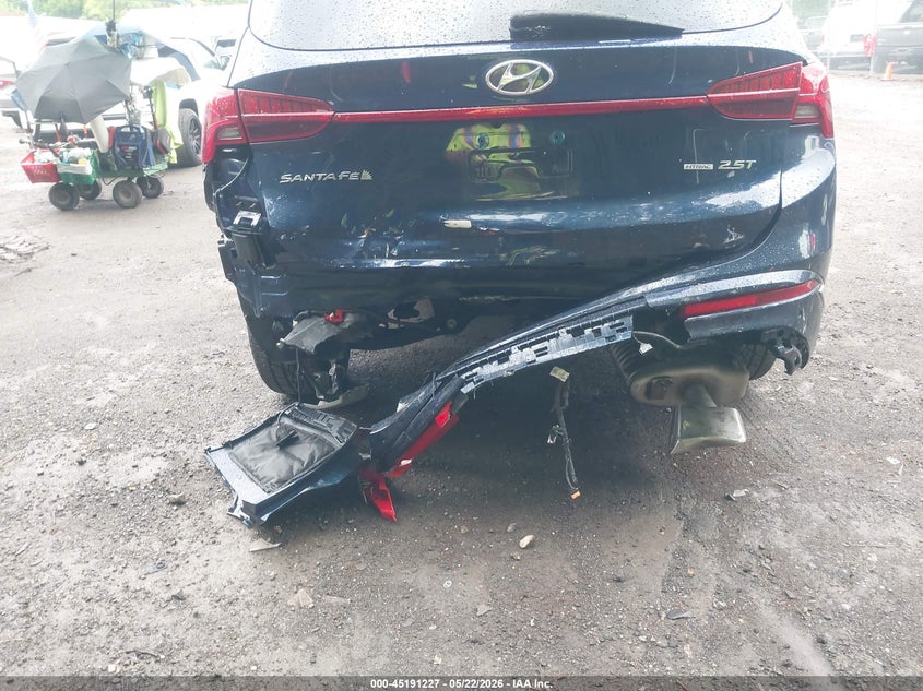 2023 Hyundai Santa fe VIN 5NMS5DAL2PH543256 IAAI salvage auction — REAR END, Salvage - Greater Than 75% (Maryland), sold $7,300 on 2026-07-28 (photo 6)