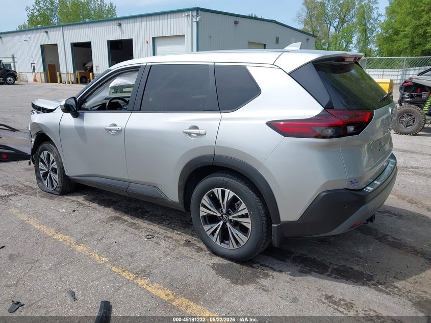 2023 Nissan Rogue VIN JN8BT3BB0PW357058 IAAI salvage auction — FRONT END, Salvage (Indiana), sold $5,125 on 2026-07-13 (photo 3)