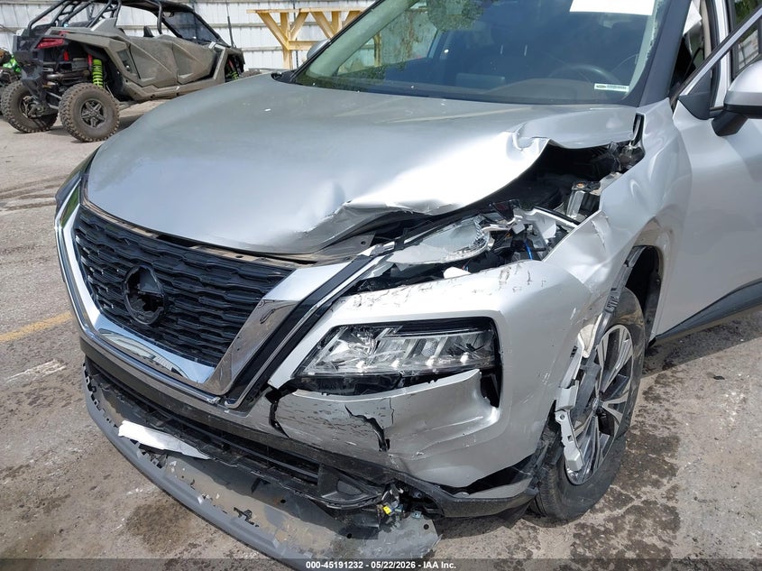 2023 Nissan Rogue VIN JN8BT3BB0PW357058 IAAI salvage auction — FRONT END, Salvage (Indiana), sold $5,125 on 2026-07-13 (photo 6)