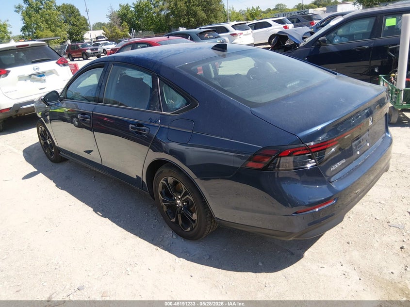 2025 Honda Accord VIN 1HGCY1F41SA052466 IAAI salvage auction — FRONT END, Salvage (Illinois), sold $10,125 on 2026-07-28 (photo 3)