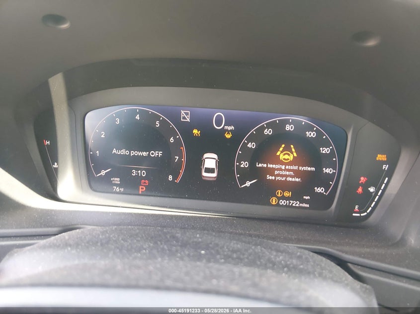2025 Honda Accord VIN 1HGCY1F41SA052466 IAAI salvage auction — FRONT END, Salvage (Illinois), sold $10,125 on 2026-07-28 (photo 7)