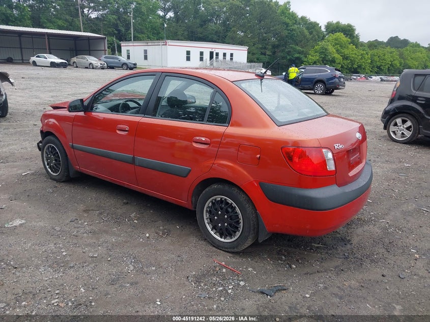 2009 Kia Rio VIN KNADE223196557805 IAAI salvage auction — FRONT END, Salvage (Georgia), sold $275 on 2026-07-10 (photo 3)