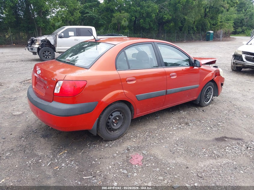 2009 Kia Rio VIN KNADE223196557805 IAAI salvage auction — FRONT END, Salvage (Georgia), sold $275 on 2026-07-10 (photo 4)