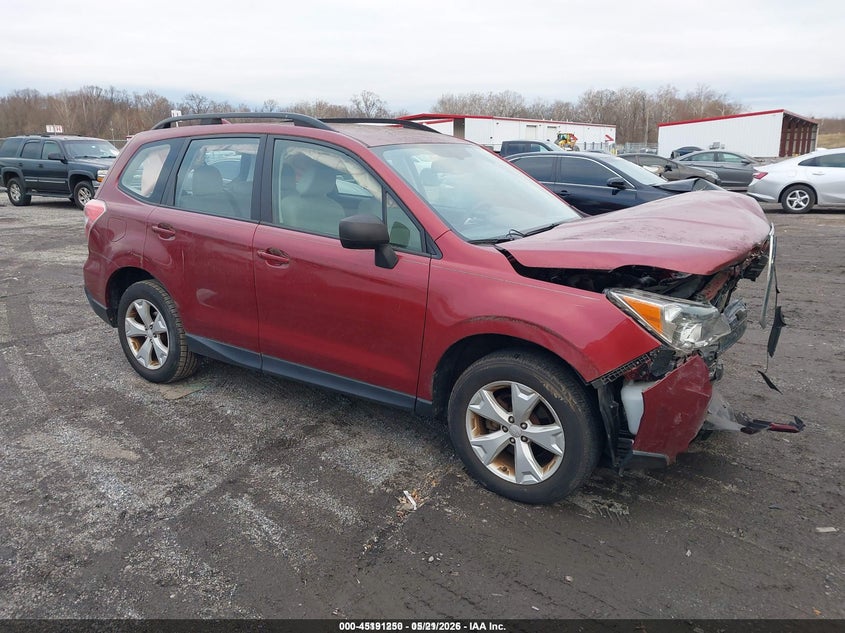 2016 Subaru Forester VIN JF2SJABC8GH450964 IAAI salvage auction — FRONT END, Salvage (Idaho), sold $700 on 2026-07-20 (photo 1)
