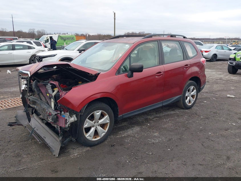 2016 Subaru Forester VIN JF2SJABC8GH450964 IAAI salvage auction — FRONT END, Salvage (Idaho), sold $700 on 2026-07-20 (photo 2)