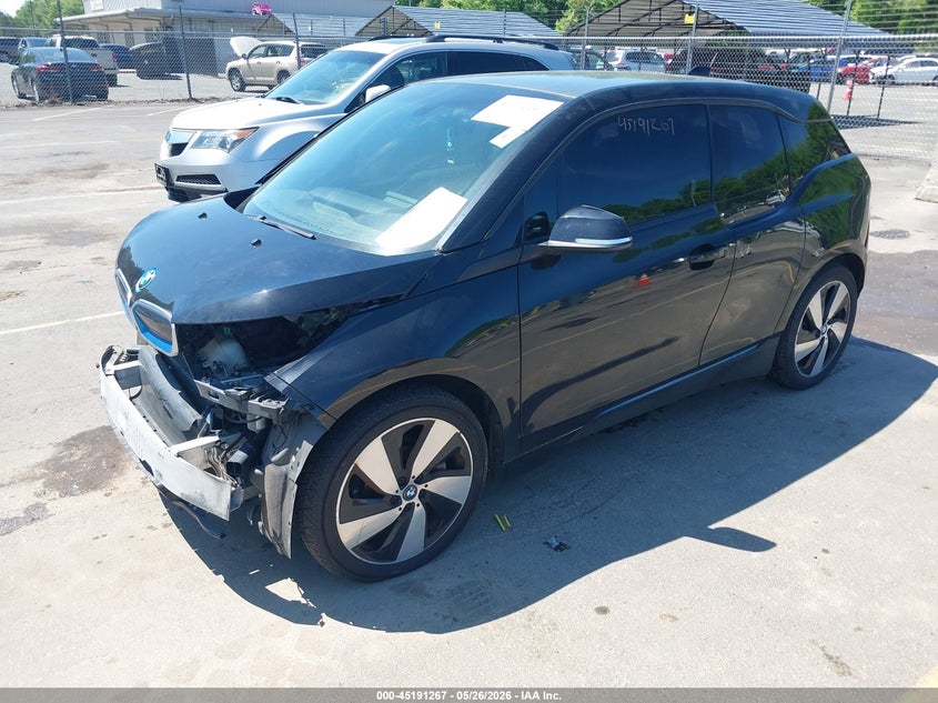 2017 BMW I3 VIN WBY1Z8C33HV893826 IAAI salvage auction — FRONT END, Salvage (Connecticut), sold $3,650 on 2026-07-18 (photo 2)