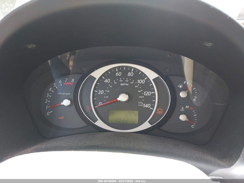 2008 Hyundai Tucson VIN KM8JN12D58U768195 IAAI salvage auction — REAR END, Clear (Hawaii), sold $150 on 2026-07-21 (photo 7)