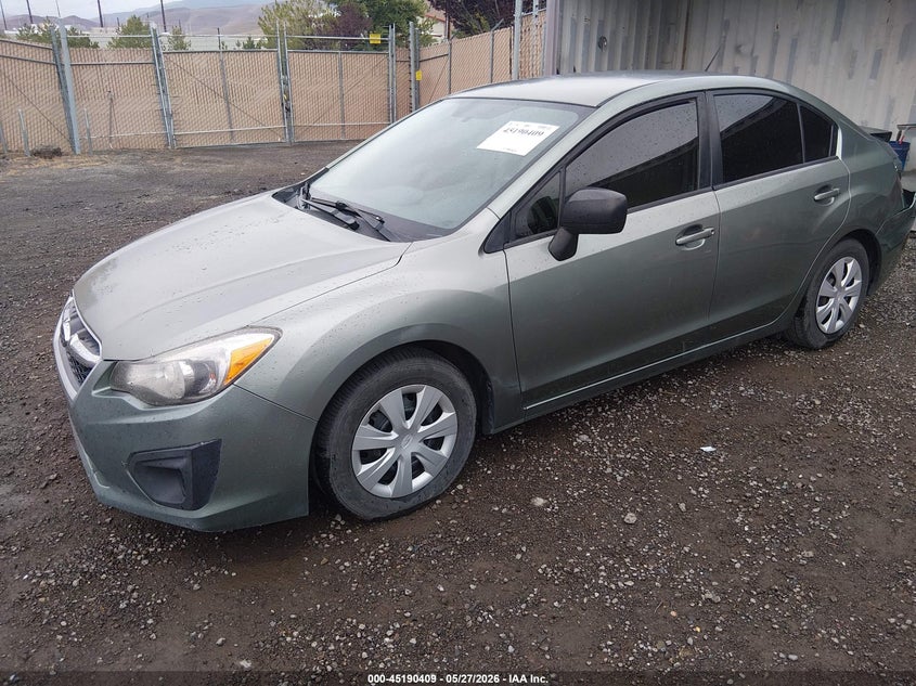 2014 Subaru Impreza VIN JF1GJAA62EH020107 IAAI salvage auction — REAR END, Salvage (Nevada), sold $750 on 2026-07-24 (photo 2)