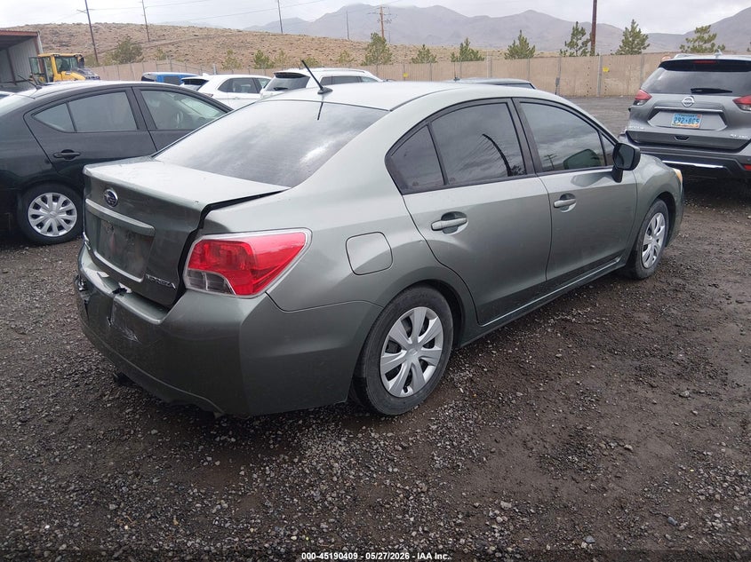 2014 Subaru Impreza VIN JF1GJAA62EH020107 IAAI salvage auction — REAR END, Salvage (Nevada), sold $750 on 2026-07-24 (photo 4)