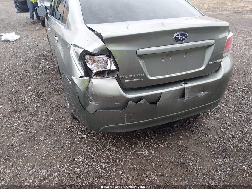 2014 Subaru Impreza VIN JF1GJAA62EH020107 IAAI salvage auction — REAR END, Salvage (Nevada), sold $750 on 2026-07-24 (photo 6)