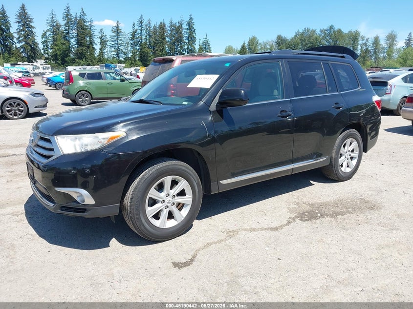 2011 Toyota Highlander VIN 5TDBK3EH2BS063734 IAAI salvage auction — RIGHT SIDE, Bill Of Sale (Washington), sold $1,050 on 2026-07-22 (photo 2)