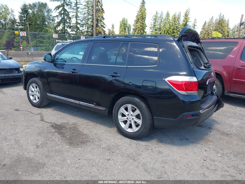 2011 Toyota Highlander VIN 5TDBK3EH2BS063734 IAAI salvage auction — RIGHT SIDE, Bill Of Sale (Washington), sold $1,050 on 2026-07-22 (photo 3)