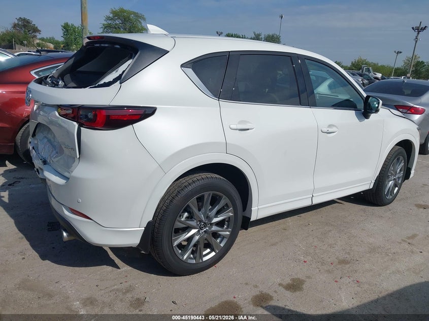 2025 Mazda Cx-5 VIN JM3KFBEM4S0776379 IAAI salvage auction — REAR END, Salvage (Illinois), sold $10,275 on 2026-07-28 (photo 4)